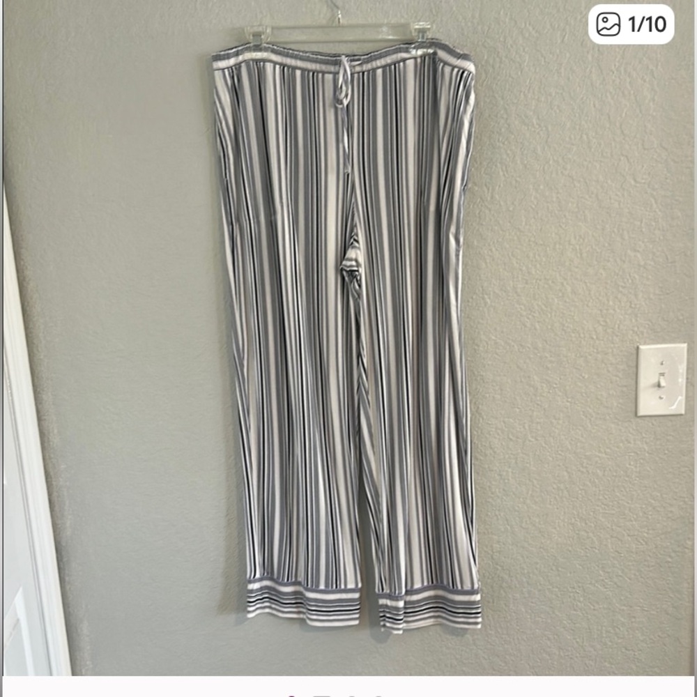 SOMA 💕Annalisa Stripe 💕 cool nights sleep pants - NWT - Picture 2 of 4